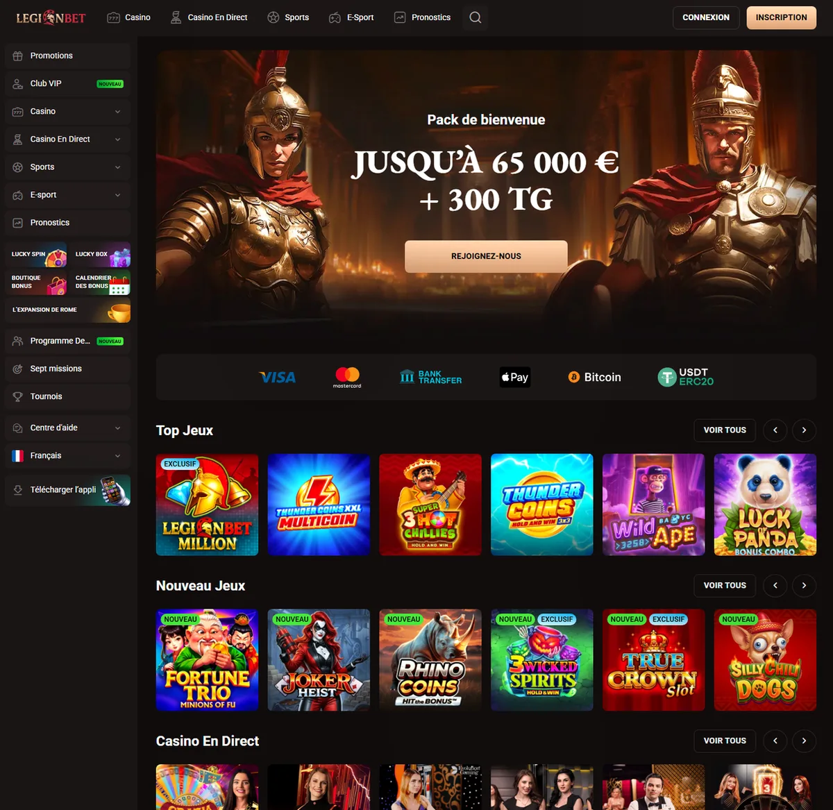 legionbet casino